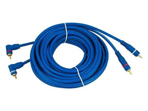 Conector 2xrca 6mm 5m Reto Banhado a Ouro