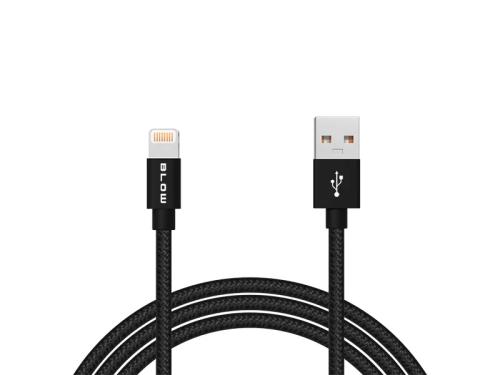 Ligação usb a - iPhone 1,0m Braid Bl