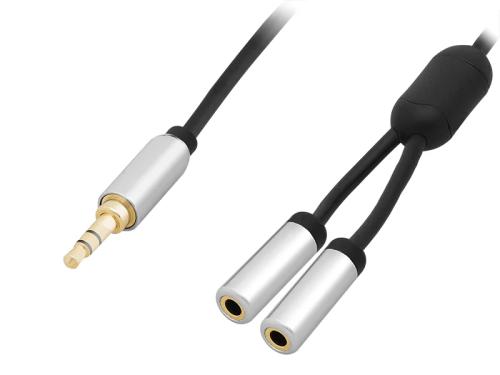 Separador de tomadas: ficha 3,5st - tomada 3,5 Co.