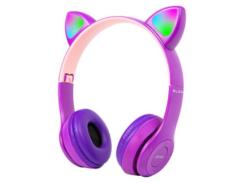 Auscultadores Bt 50 LED Purple Ears