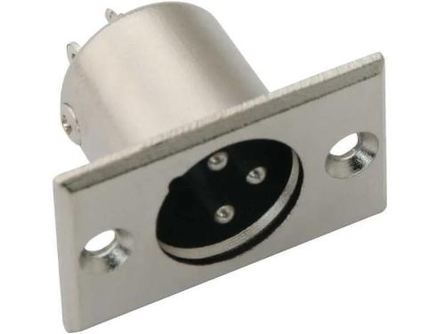 Conector de microfone Xlr 3p para caixa