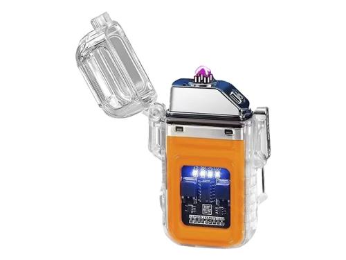 Isqueiro de Plasma à Prova de Água Usb + Lanterna