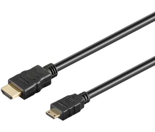 Conex&atilde;o Hdmi Macho e Mini Hdmi Macho Hi-Speed