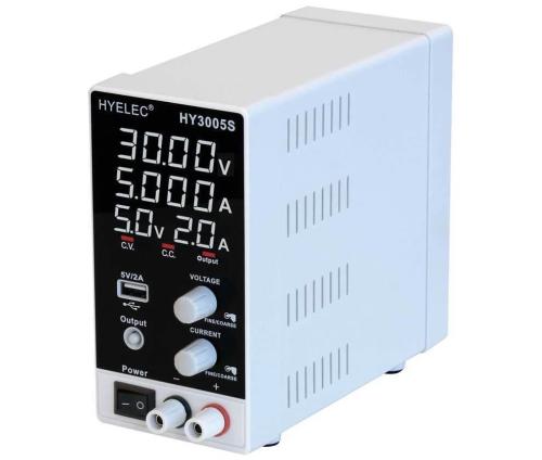 Fuente de Alimentación Digital Regulable 0-30v/0-.