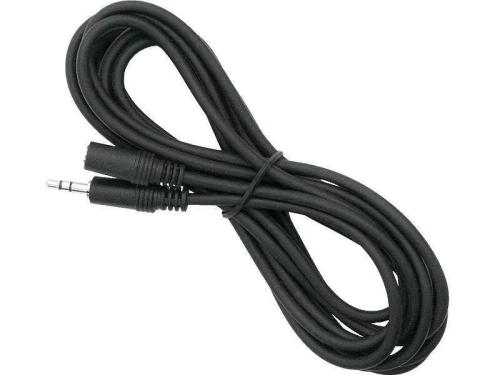 Cabo de extensão reto de 3,5 mm e 5 m para jack