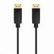 Cable Aisens Displayport V1.2 Ccs 4k@60hz M/M Neg.