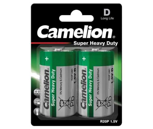 Bateria Salina Camelion Rc20/Mono D
