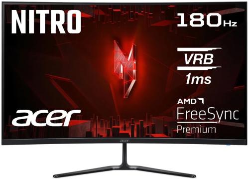 Monitor Curvo 31.5" Ed0 Nitro Ed320qrs3bmiipx Full Hd Preto - Acer