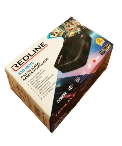 Recetor Terrestre DVB-T2/C S30 H265 Redline