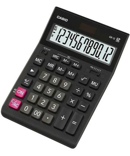 Calculator Casio Gr12cbkwep (34,7 X 155 X 209 Mm )