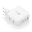 Cargador Aisens Gan 140w 2xusb-C Pd31 Qc40 1xus