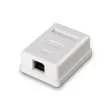 Roseta de Superficie Aisens Rj45 Cat.6 Ftp 1 Toma.