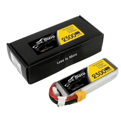 Battery Pack Tattu 2300mah 11.1v 75c 3s1p Lipo With Xt60