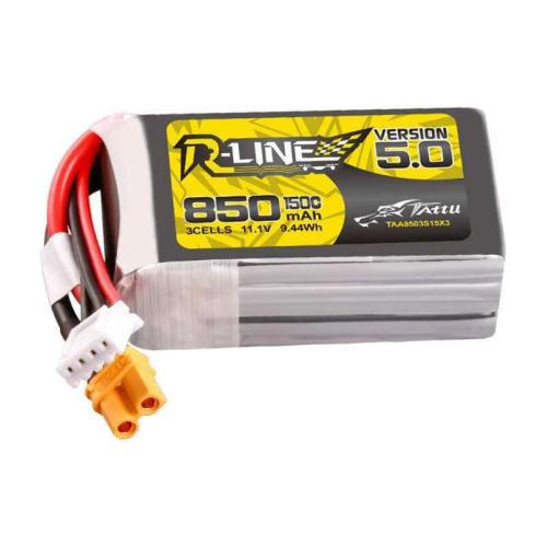Tattu R-Line Wersja 5.0 850mah 3s 11.1v 150c Xt30u-F