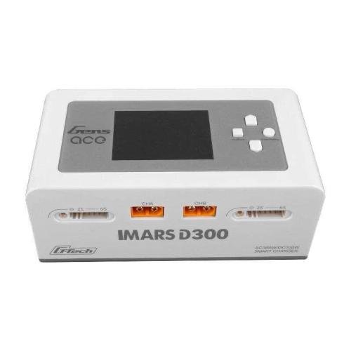 Gens Ace Imars D300 G-Tech Channel Ac/Dc 300w/700w Rc Battery Charger-Eu White