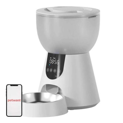 Automatic Pet Feeder F17 LED + Pet Fountain W8 Petwant