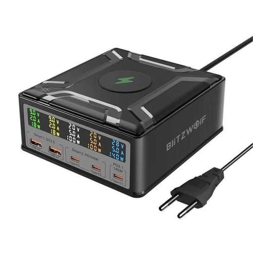 Carregador de parede Blitzwolf Bw-S26 250w preto