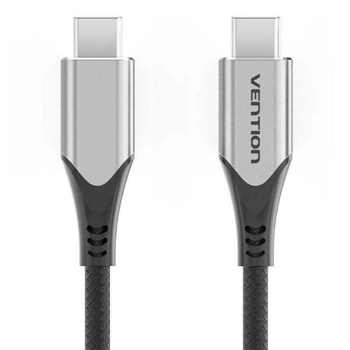 Cabo Usb-C para Usb-C 60w Vention Taahd 0,5m Cinz.