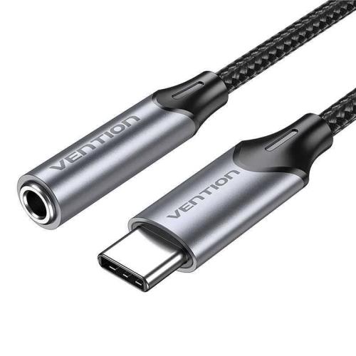 Vention Bgmha Usb-C Macho para Jack 35mm 01m Adapt