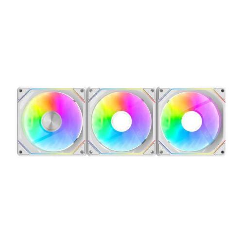 Darkflash Gauss G24 3-In-1 Computer Fans (White)