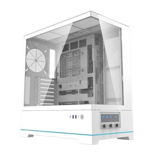 Darkflash Dy451 Computer Case Without Fans (White)