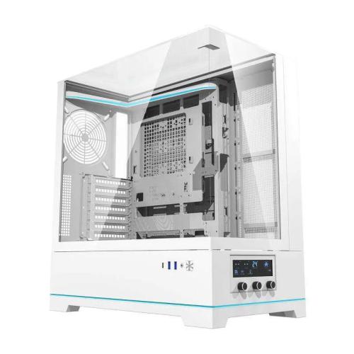 Darkflash Dy450 Computer Case Without Fans (White)