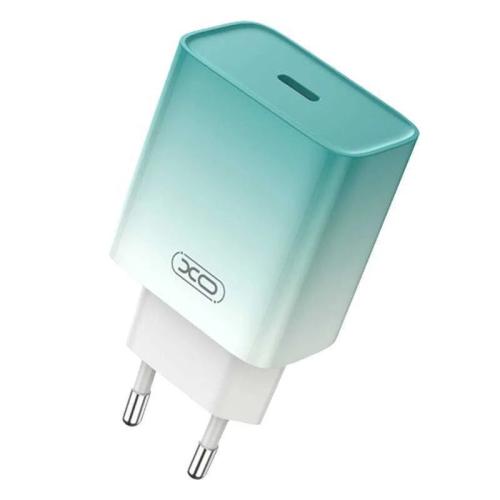 Carregador de Parede Xo Ce18, Usb-C, Pd30w Azul