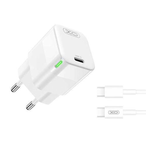 Carregador de Parede Xo Ce06, 30w, Usb-C, com Cabo Ubs-C