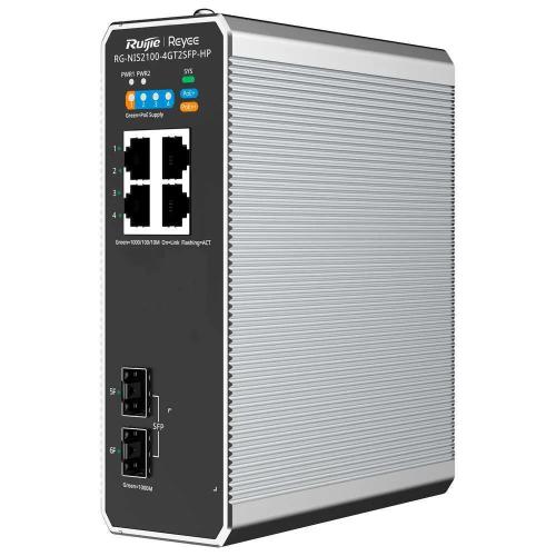 Reyee Switch Industrial Poe Cloud Capa 2 - 4 Port.