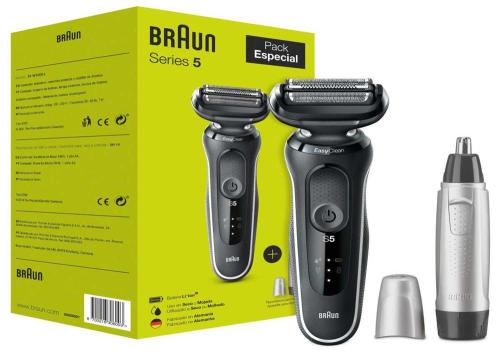 Máquina de Barbear Elétrica Braun 51-W1000 + Apara