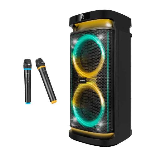 Coluna Rumbleboss Phoenix 80w Rms C/ Microfone
