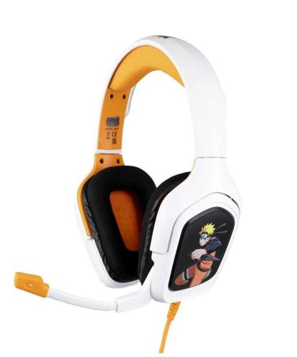 Auscultador c/ Microfone Naruto Branco