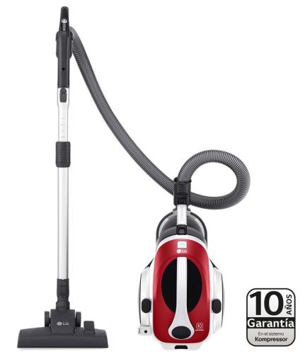 Aspirador sem saco LG VK8506NHAG Preto/Vermelho