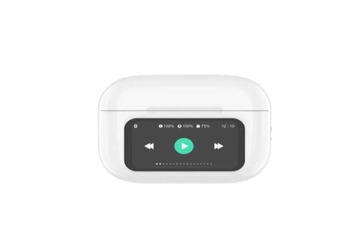 Auscultadores Dcu com Display Bluetooth Preto