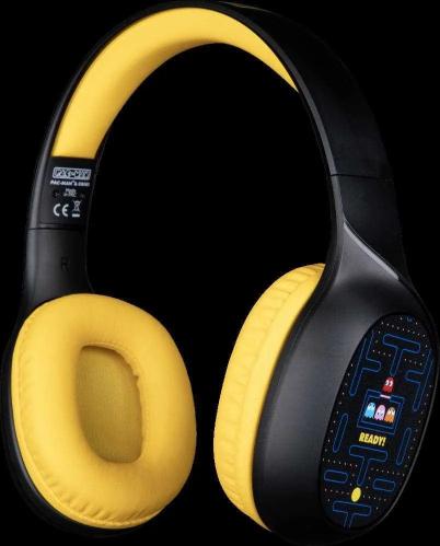 Auscultadores Bluetooth Konix Pac-Man