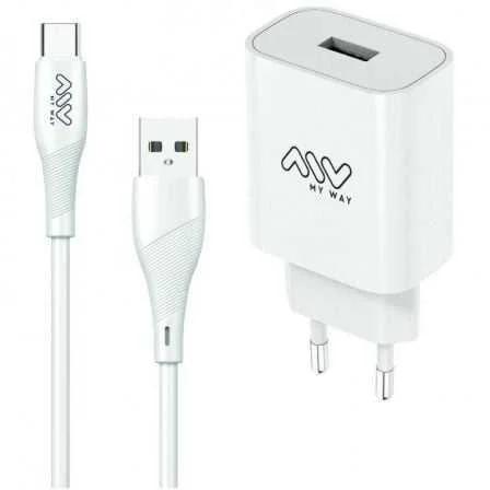 Cargador de Pared Myway Mywepak0002/ 1xusb + Cabl.