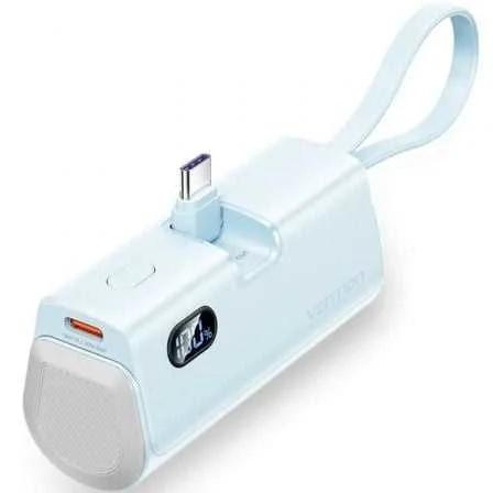 Powerbank 4800mah Vention Fhql0/ 22.5w/ Azul