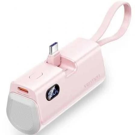 Powerbank 4800mah Vention Fhqp0/ 22.5w/ Rosa