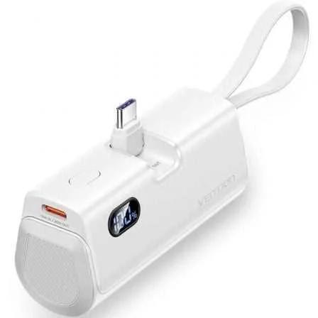 Powerbank 4800mah Vention Fhqw0/ 22.5w/ Blanca