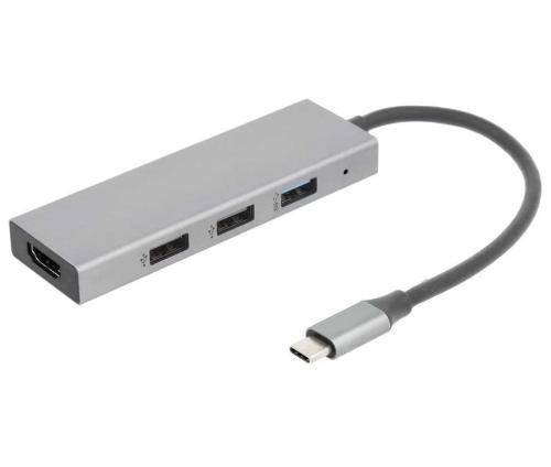 Adaptador de Concentrador 4 em 1 Usb-C para Usb Y Hdmi