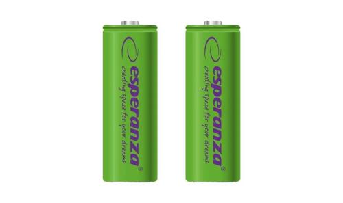 Esperanza Pilhas recarregáveis Ni-Mh AA 2000mah.