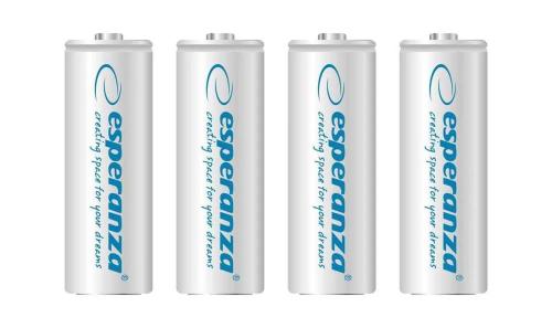 Esperanza Pilhas recarregáveis Ni-Mh AA 2000mah.