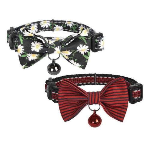 Conjunto de coleira Dogness para gatos 2 peças (D.