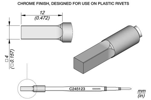 Cartucho de Fixação Térmica 4 X 4