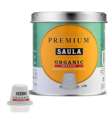 Café Órgánico SAULA em capsulas PREMIUM
