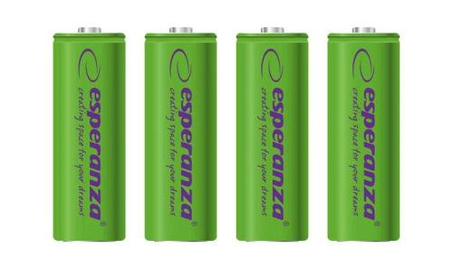 Esperanza Pilhas recarregáveis Ni-Mh AA 2000mah