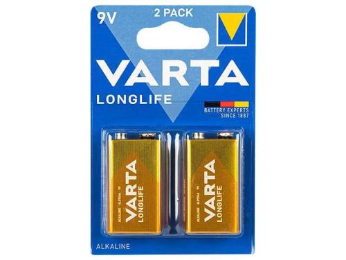 Pilha alcalina Varta Longlife 9v 6lr61