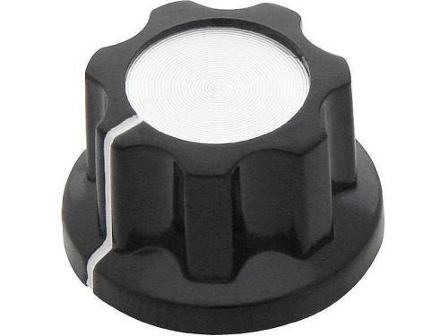 Potenciómetro de baquelite Preto/Prata Sre