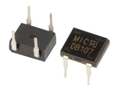 Ponte rectificadora 1a/ 1000v (Df10)