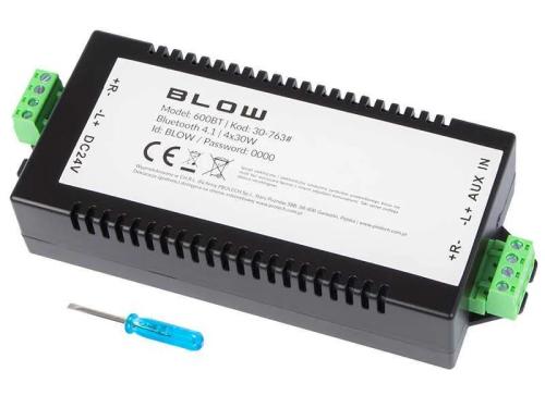 Amplificador de Áudio Bluetooth 4x30w